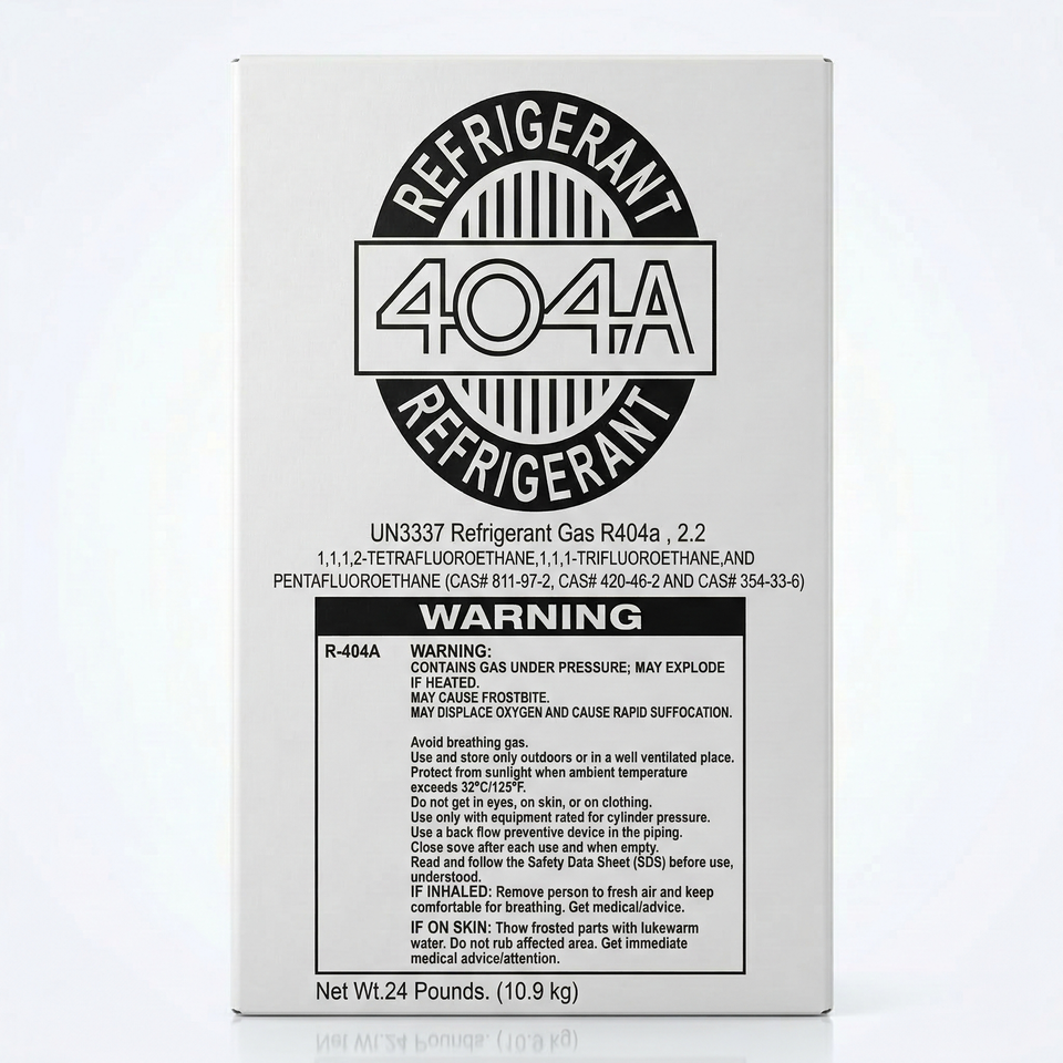 R404A Refrigerant 24 Lbs - Factory Sealed