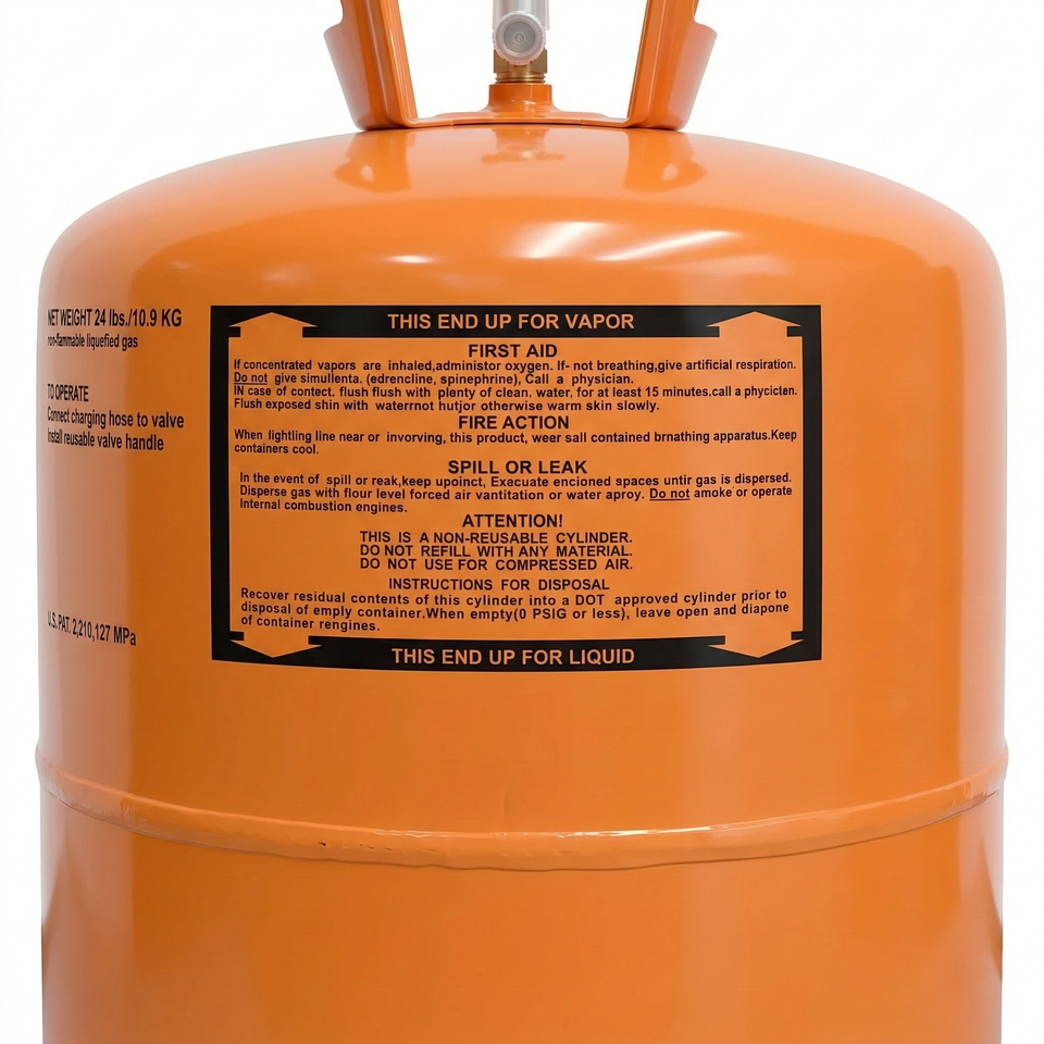 R404A Refrigerant 24 Lbs - Factory Sealed