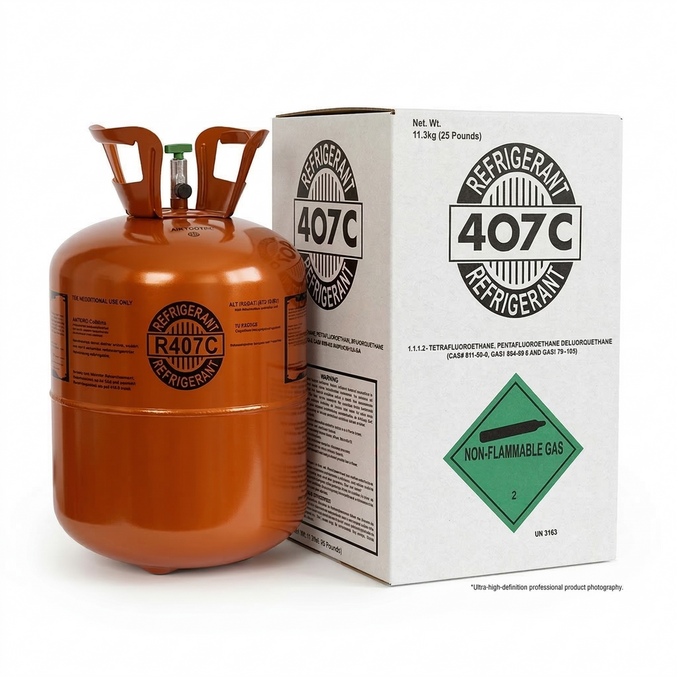R407C Refrigerant 25 Lbs - Factory Sealed