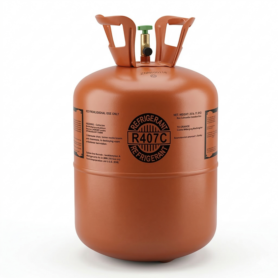 R407C Refrigerant 25 Lbs - Factory Sealed